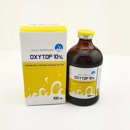 Injection d'oxytop à 10%